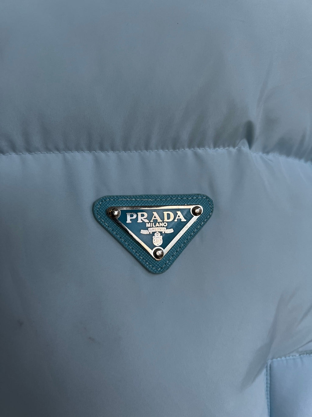 Prada Women's Cropped Stand-Collar Puffer Jacket