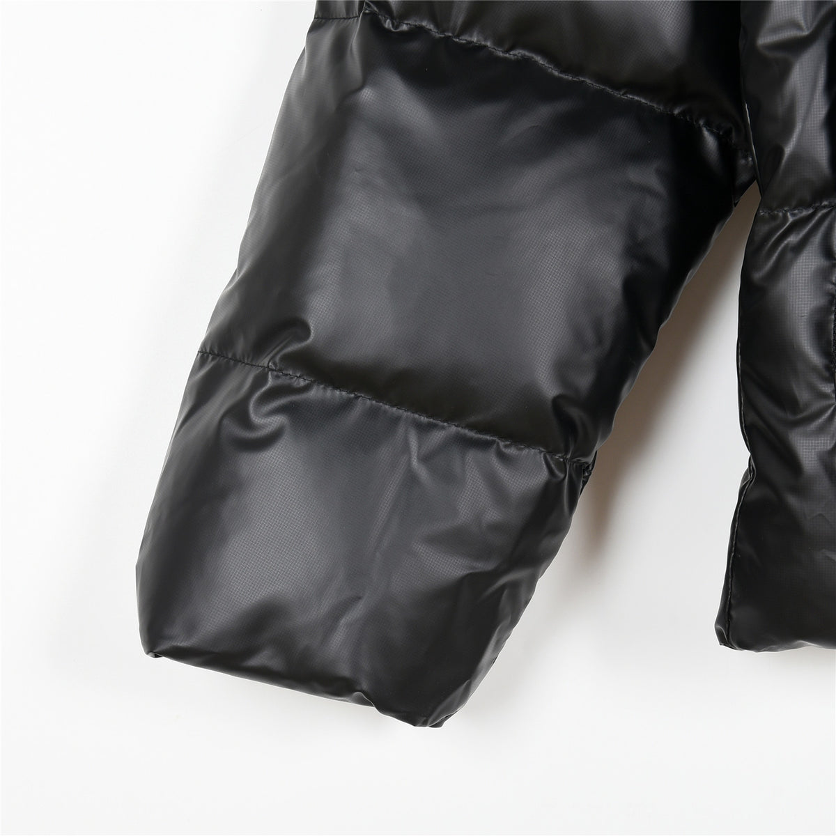 Prada Men’s Black Stand-Collar Puffer Jacket