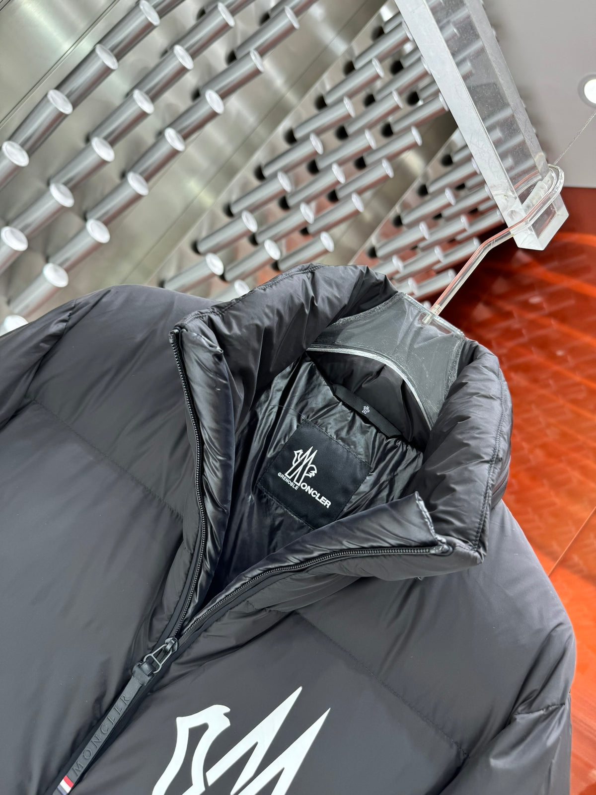 Moncler Verdons Stand Collar Puffer Down Jacket