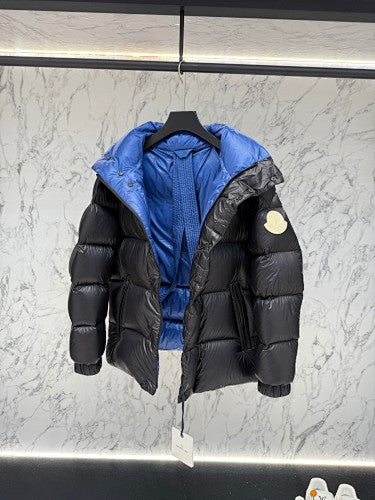 Moncler F055 Unisex Stand-Collar Down Jacket – Black