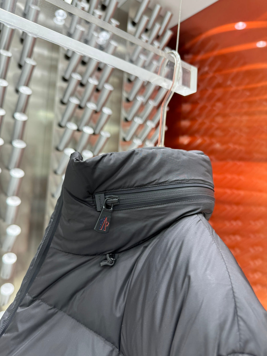 Moncler Verdons Stand Collar Puffer Down Jacket