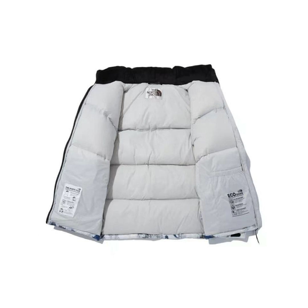The North Face Earth-Print Quilted Puffer Jacket