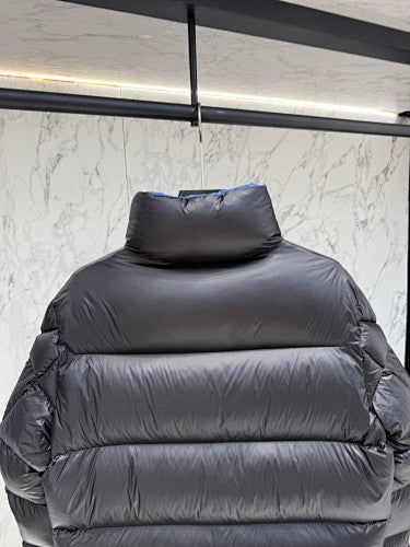 Moncler F055 Unisex Stand-Collar Down Jacket – Black