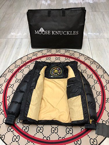 Moose Knuckles Unisex Stand-Collar Puffer Jacket