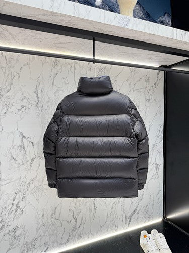 Moncler F055 Unisex Stand-Collar Down Jacket – Black