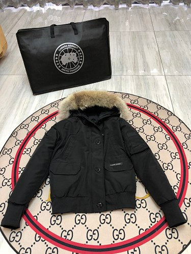 Canada Goose Women’s Hooded Bomber Jacket – Style 02