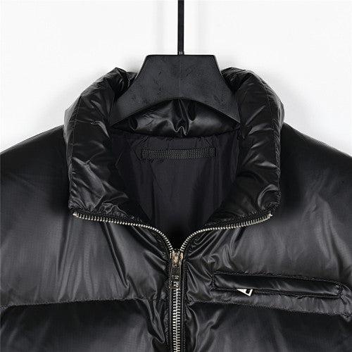 Prada Men’s Black Stand-Collar Puffer Jacket