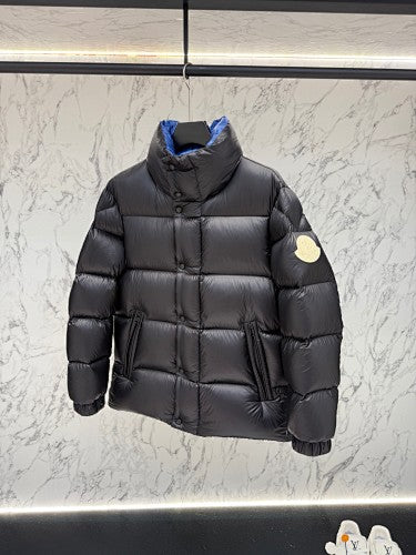 Moncler F055 Unisex Stand-Collar Down Jacket – Black