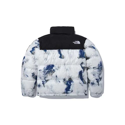 The North Face Earth-Print Quilted Puffer Jacket