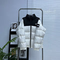The North Face Colorblock Puffer Jacket – Black & White