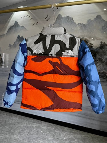 The North Face x KAWS Kids' Abstract-Print Down Puffer Jacket