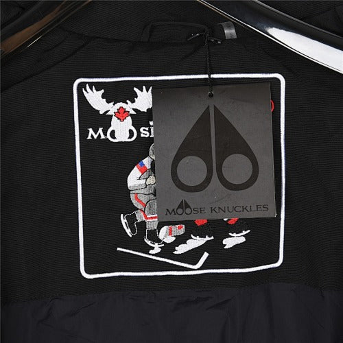 Moose Knuckles 23SS Metal-Logo Studded Puffer Vest