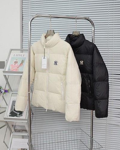 MLB New York Yankees Oversized Back-Logo Puffer Jacket
