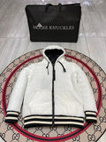 Moose Knuckles Hooded Sherpa-Style Zip Jacket – Black