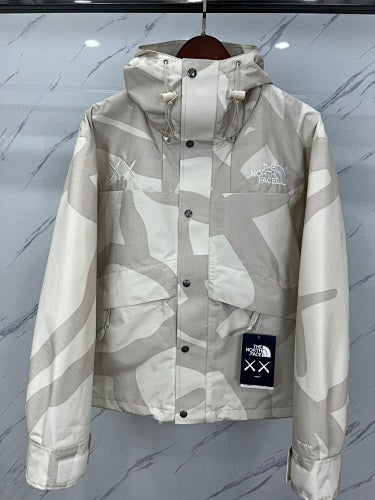The North Face x KAWS Abstract-Print Hooded Jacket
