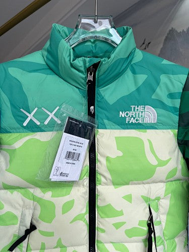 The North Face x KAWS Kids' Abstract-Print Down Puffer Jacket