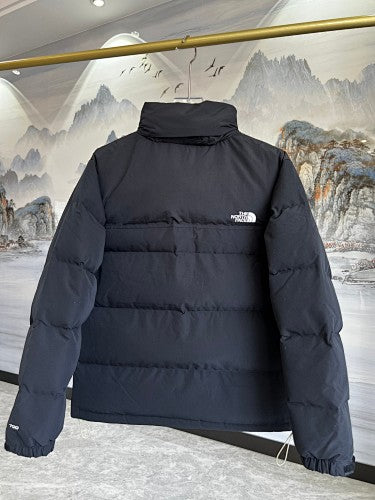 The North Face Colorblock Puffer Jacket – Brown & Cream