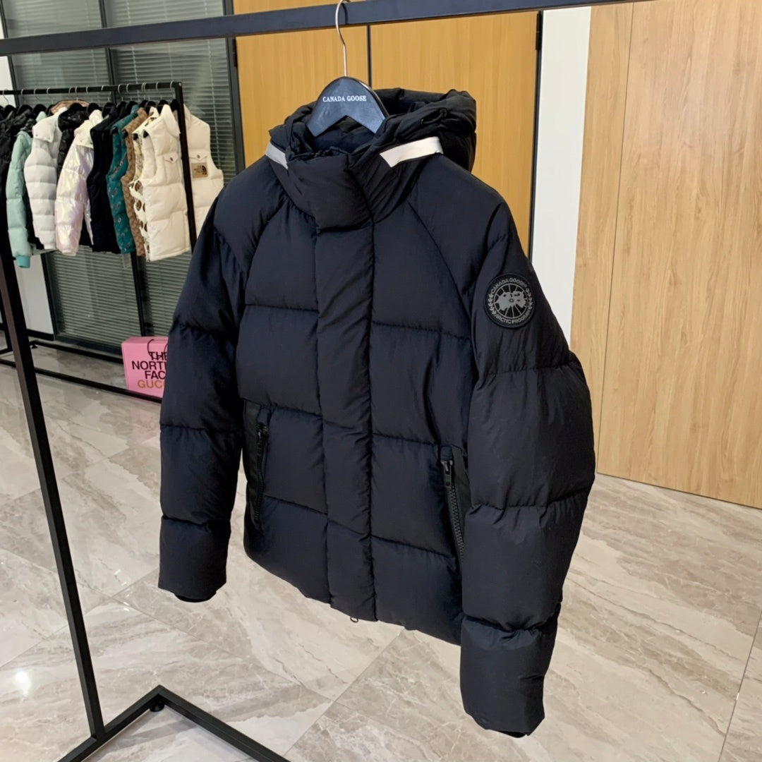 Canada Goose Black Label Hooded Puffer Jacket