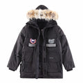 Canada Goose Expedition-Style Hooded Parka - Black
