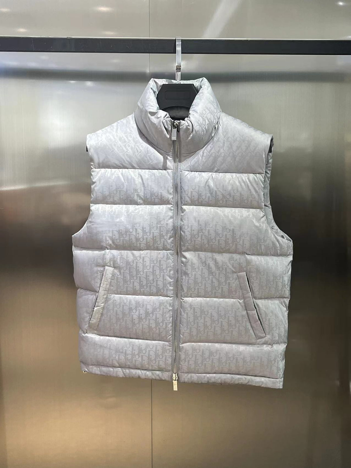 Dior Monogram Quilted Puffer Vest