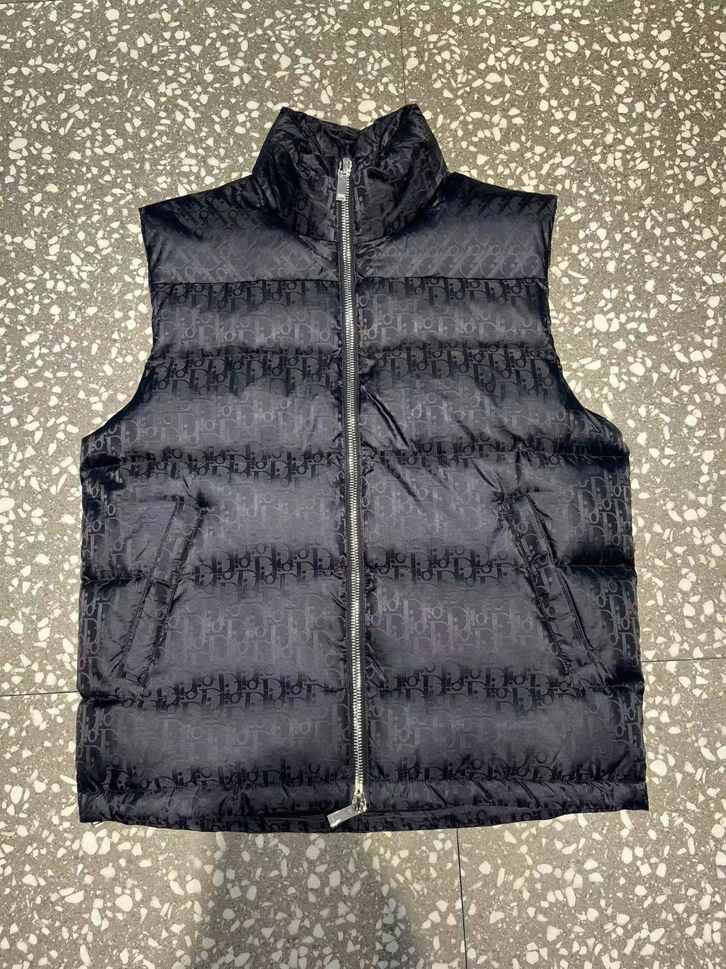 Dior Monogram Quilted Puffer Vest