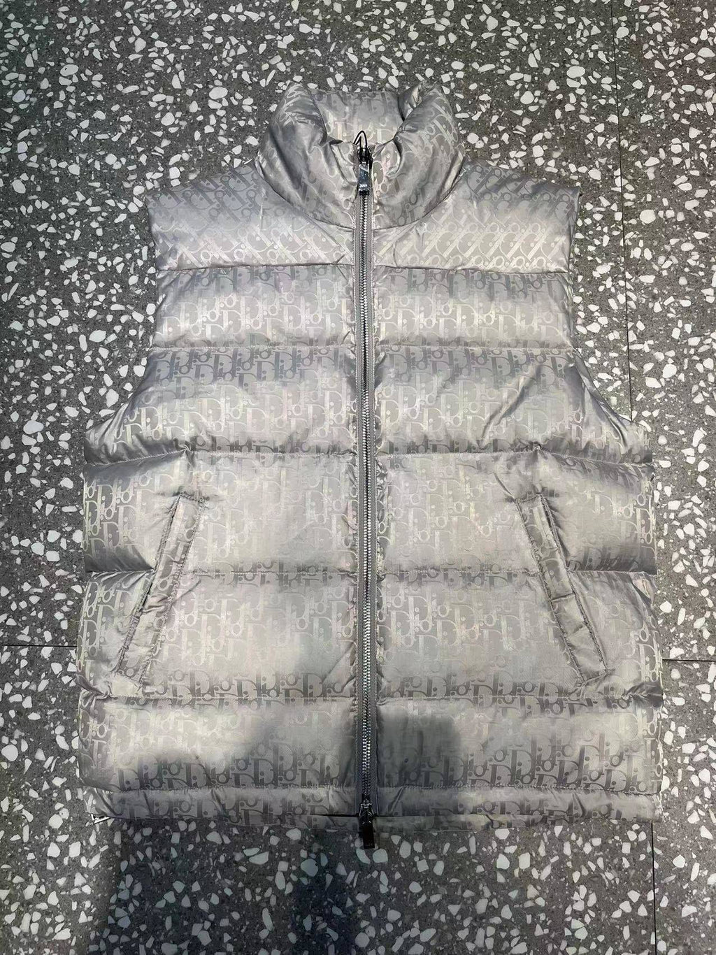 Dior Monogram Quilted Puffer Vest