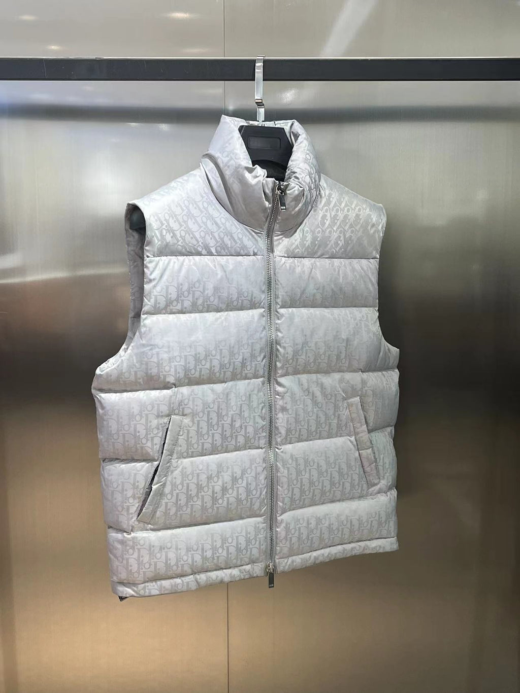 Dior Monogram Quilted Puffer Vest