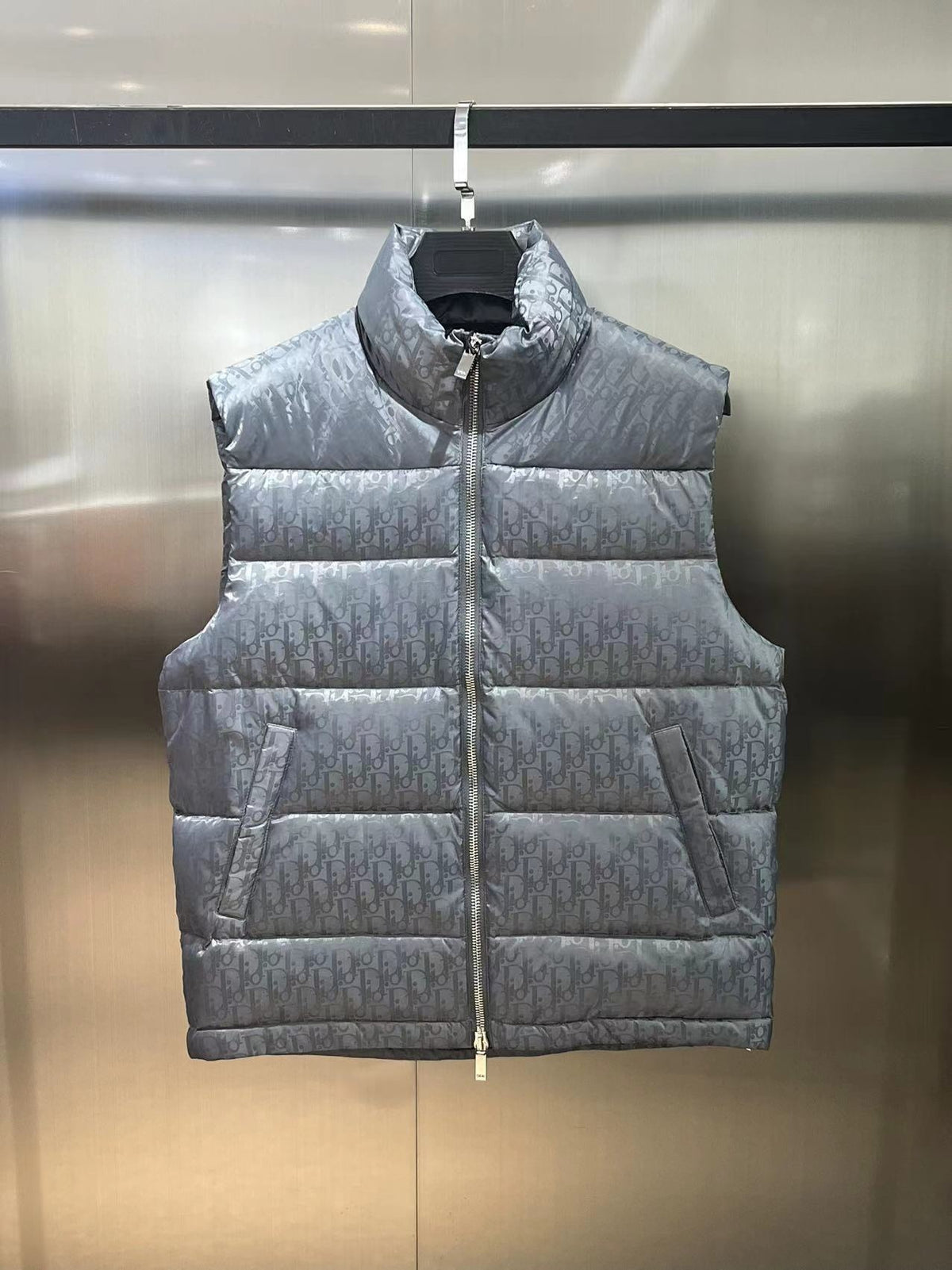 Dior Monogram Quilted Puffer Vest