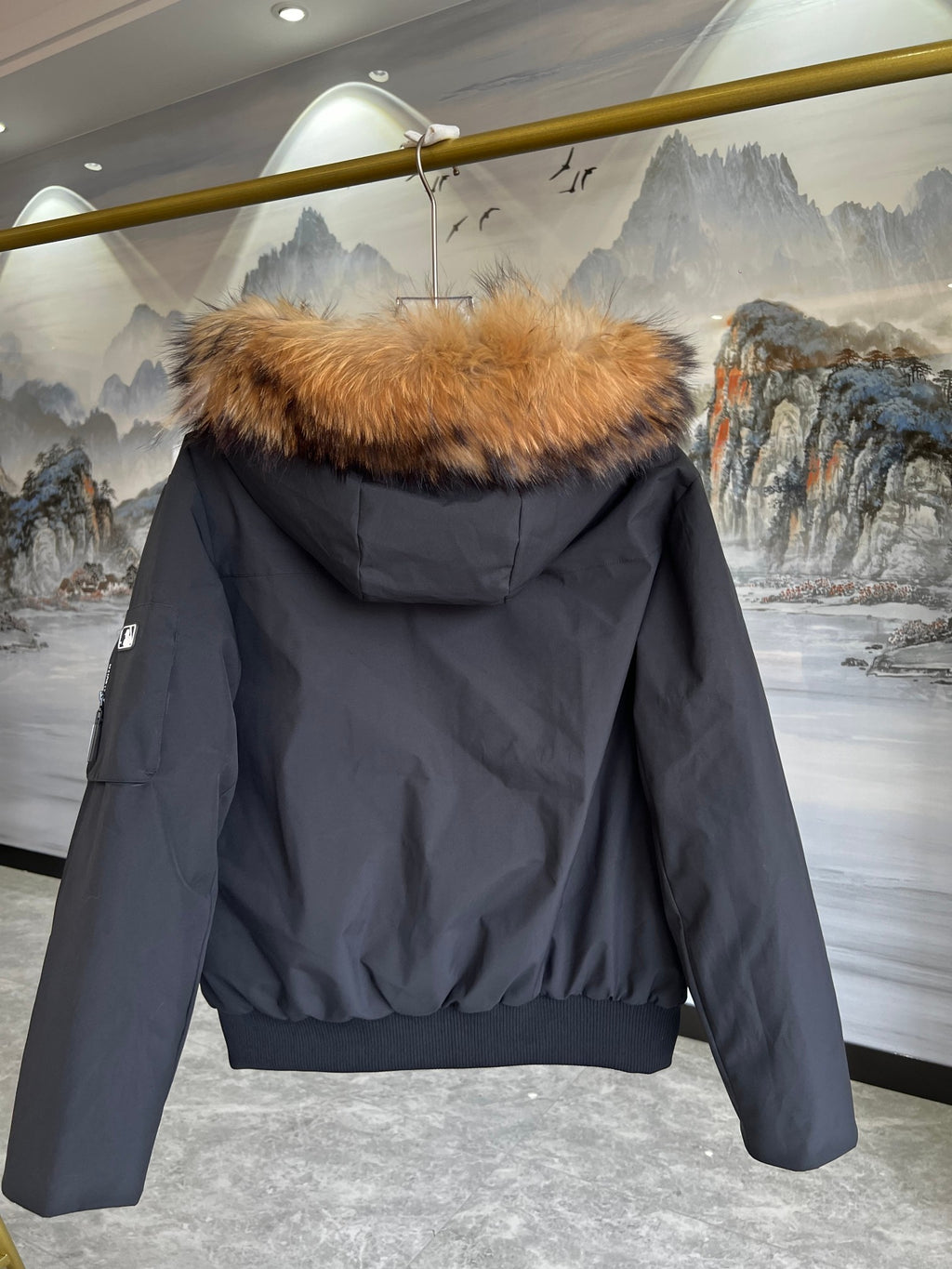 MLB New York Yankees Hooded Parka with Fur-Look Trim