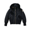 Moose Knuckles Gold Debbie Bomber 03 Hooded Down Jacket - Black