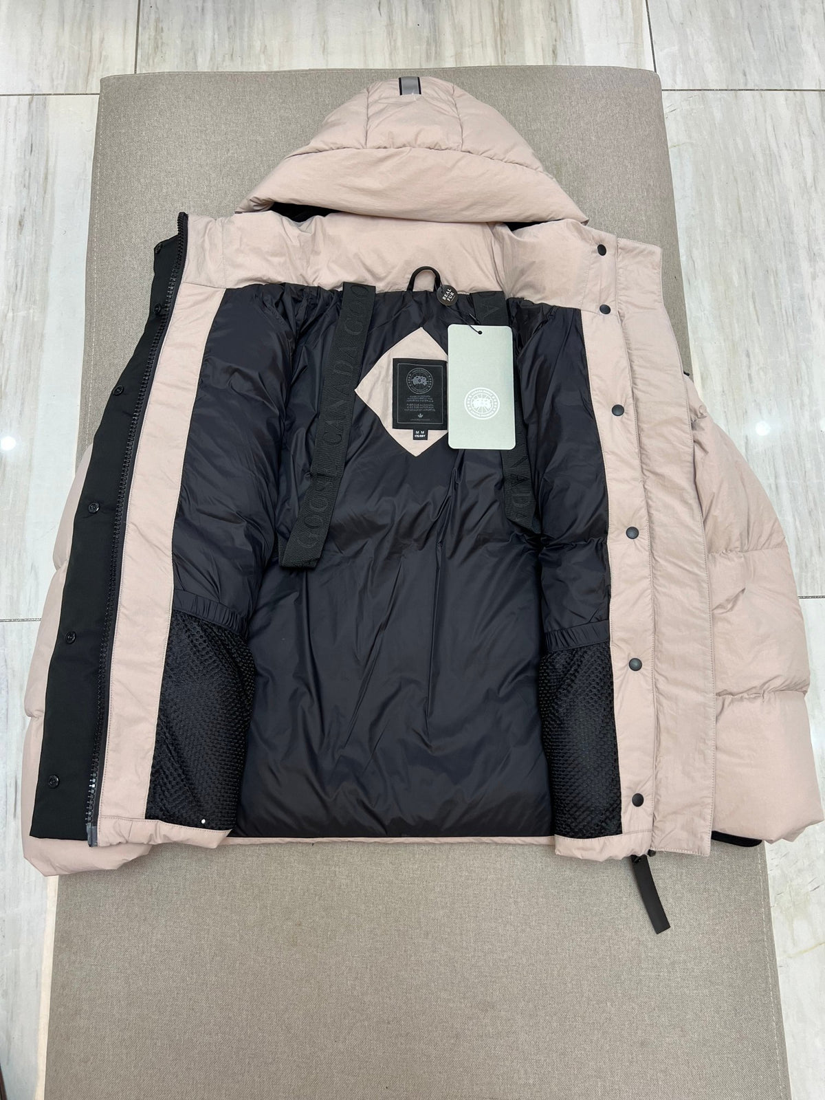 Canada Goose Black Label Hooded Puffer Jacket