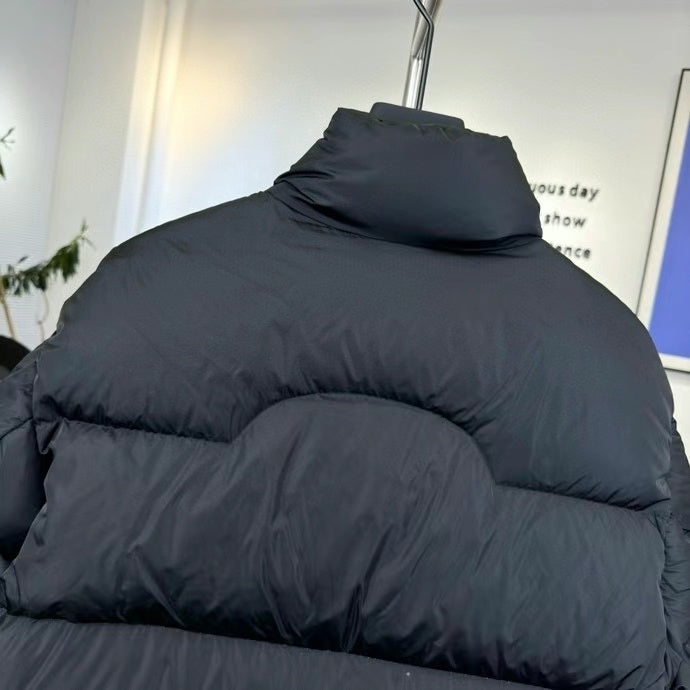 Moncler x Palm Angels Stand-Collar Puffer Jacket - Black
