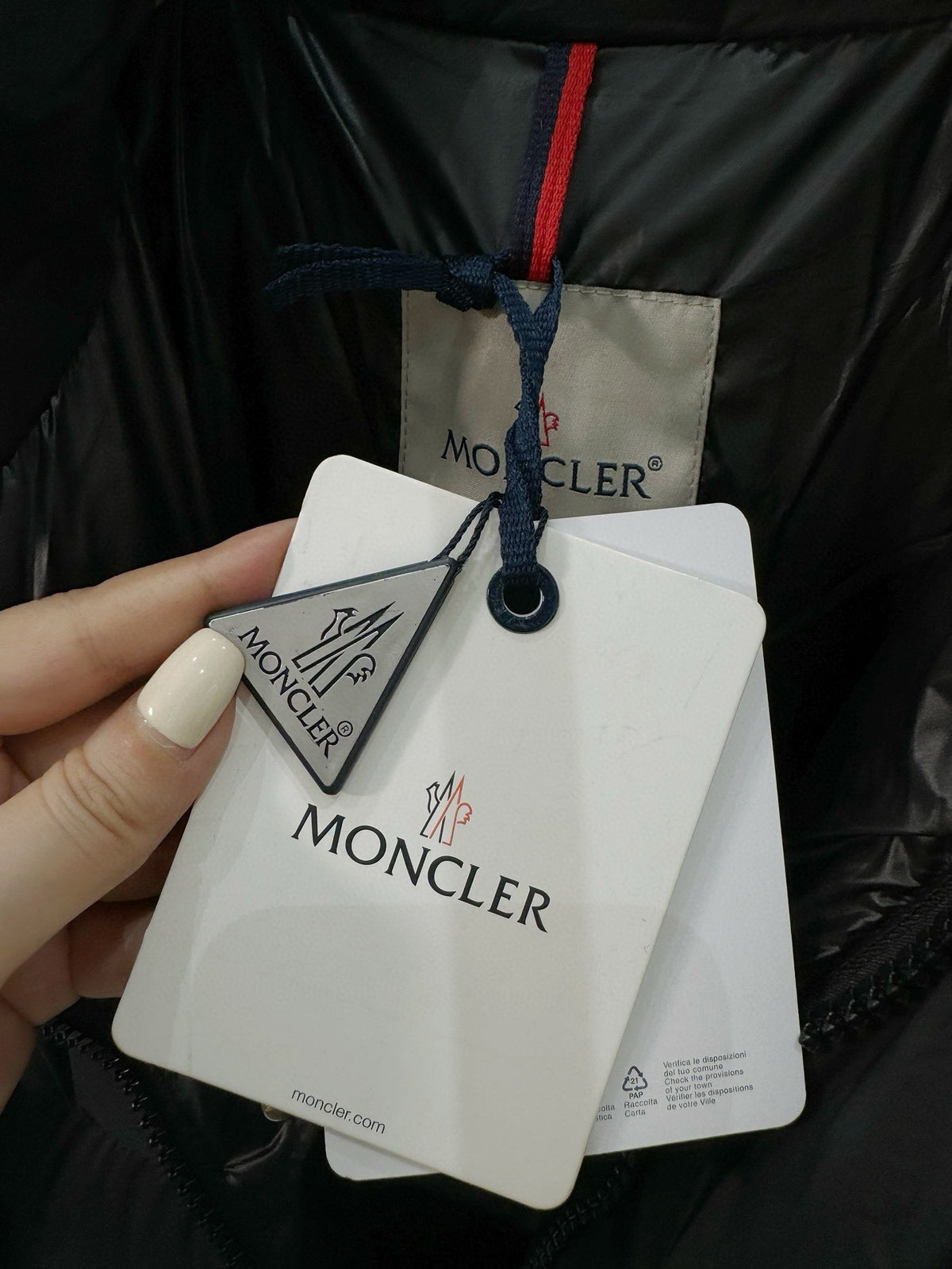 Moncler Maya Matte Hooded Puffer Jacket - Black