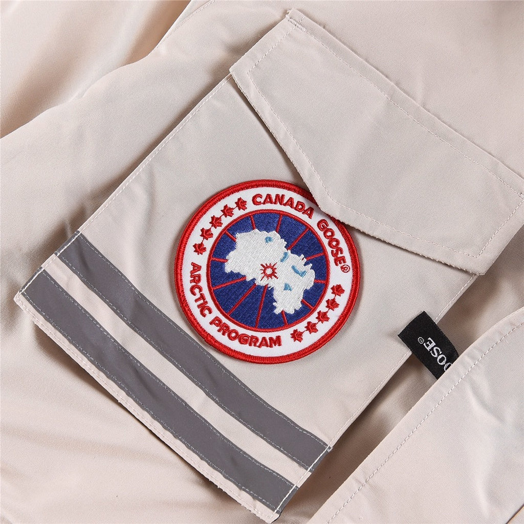 Canada Goose Expedition-Style Hooded Parka - Black