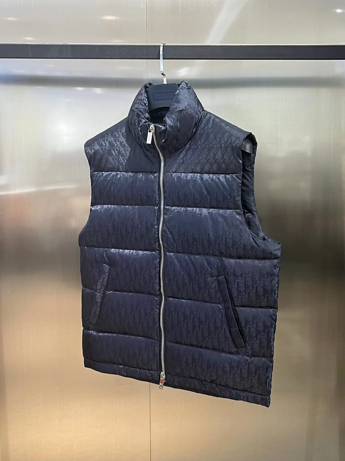 Dior Monogram Quilted Puffer Vest