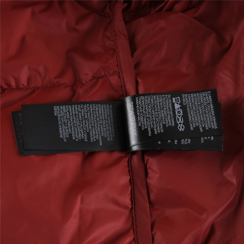 The North Face Cropped Glossy Puffer Jacket