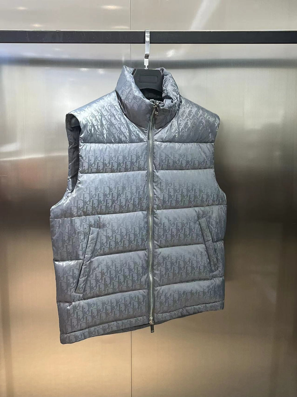 Dior Monogram Quilted Puffer Vest