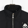 Moose Knuckles Quilted Down Vest with Stand Collar
