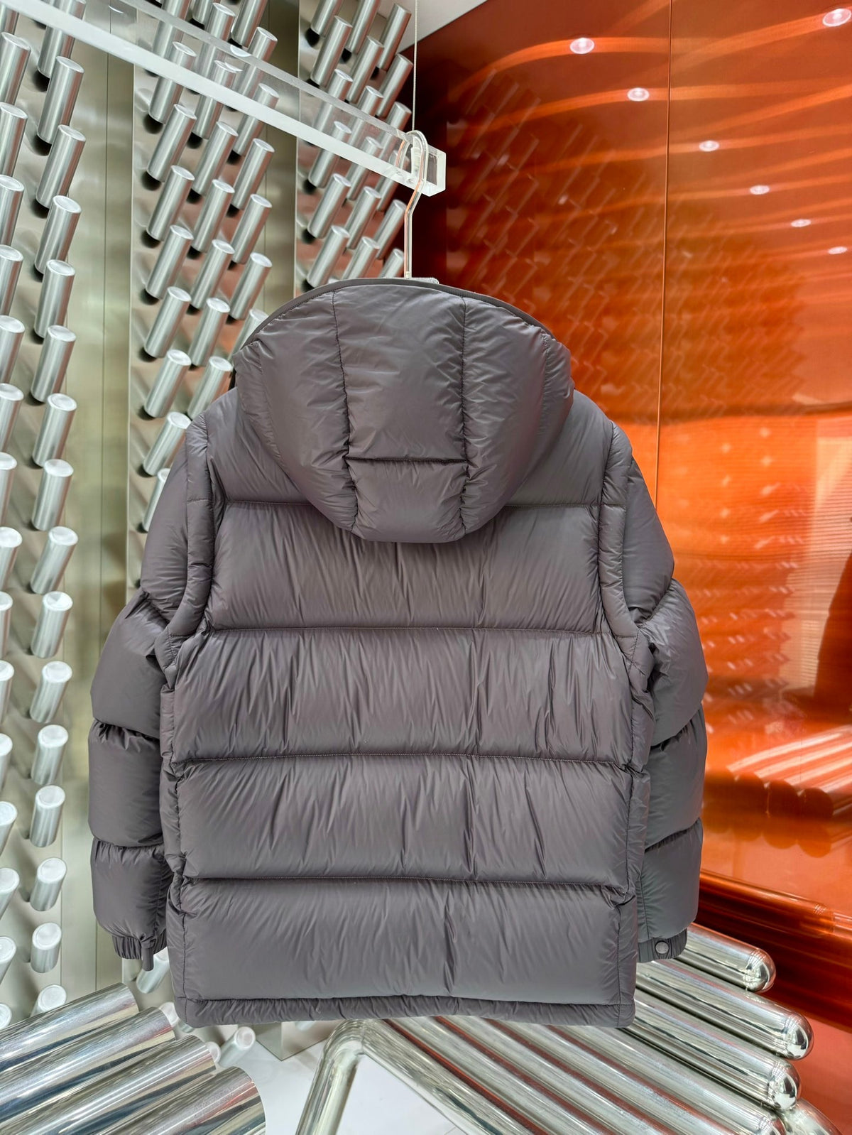 Moncler 2-in-1 Hooded Down Jacket with Detachable Sleeves