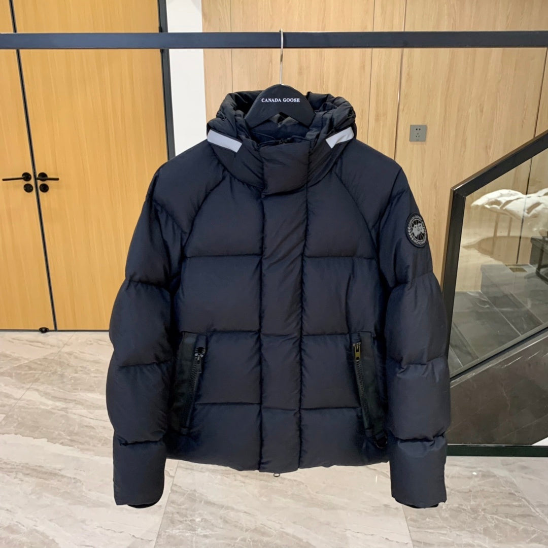 Canada Goose Black Label Hooded Puffer Jacket