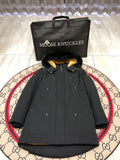 Moose Knuckles Men's Longline Parka with Gold-Tone Detail