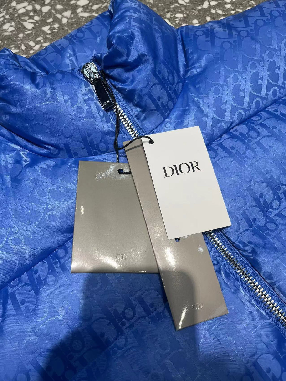 Dior Monogram Quilted Puffer Vest