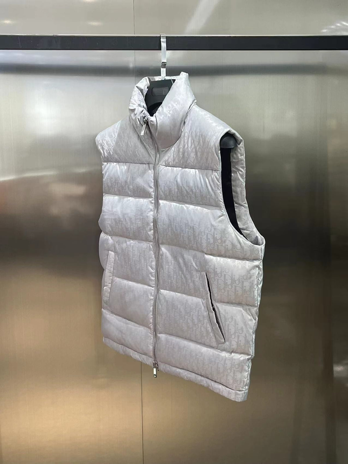 Dior Monogram Quilted Puffer Vest