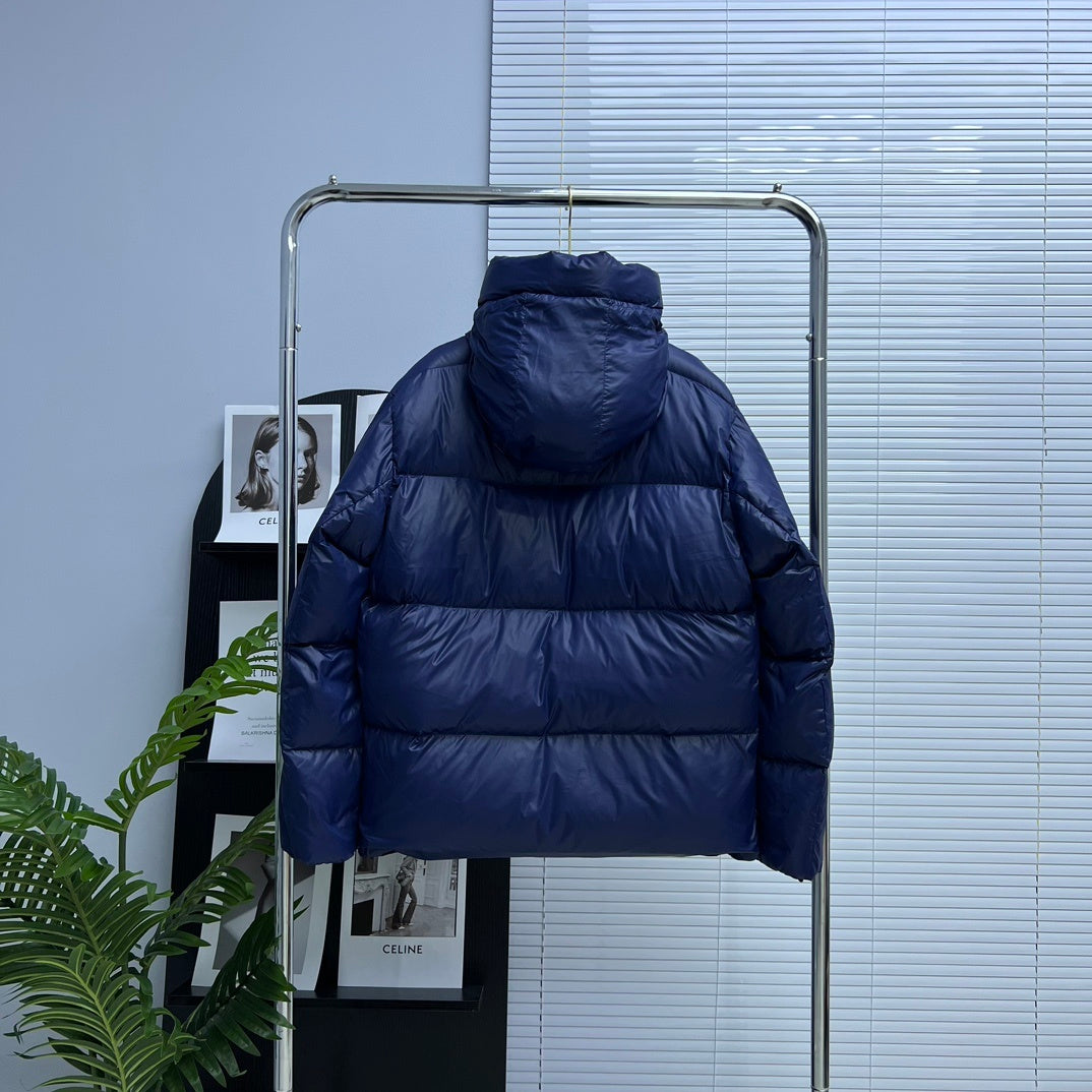Canada Goose Crofton Hooded Down Puffer Jacket – Silver
