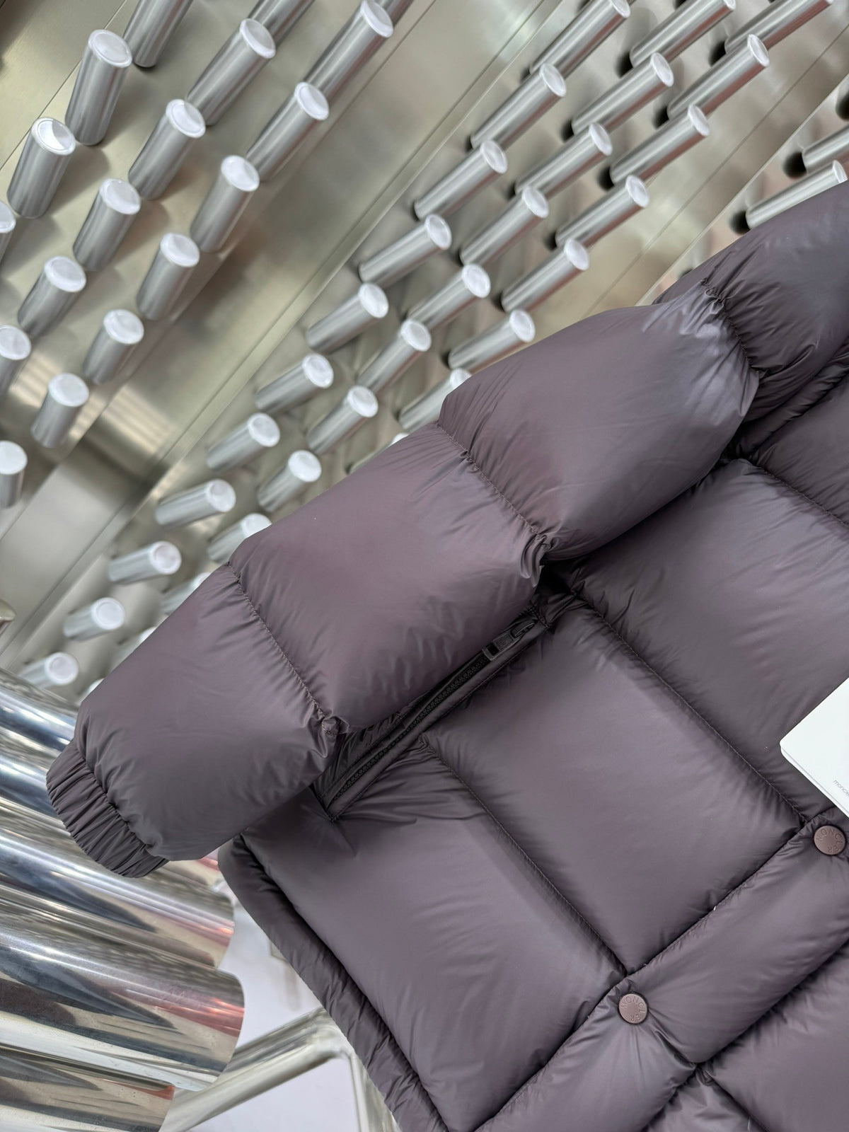 Moncler 2-in-1 Hooded Down Jacket with Detachable Sleeves
