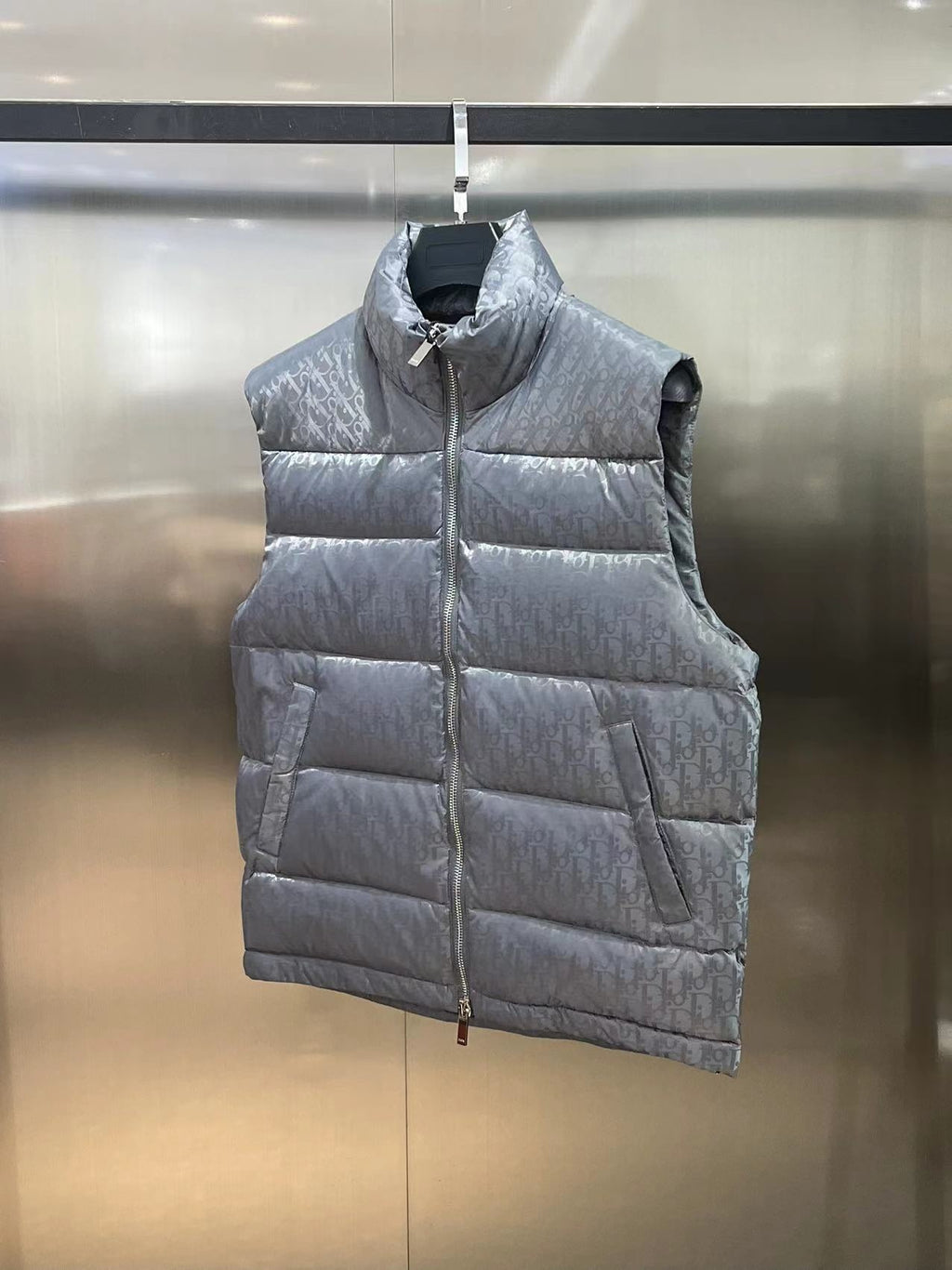 Dior Monogram Quilted Puffer Vest