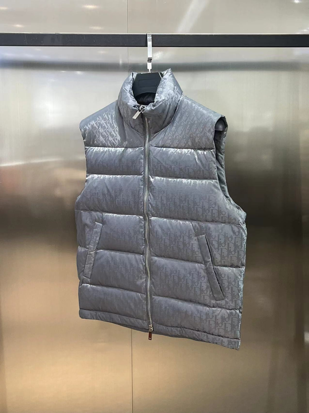 Dior Monogram Quilted Puffer Vest