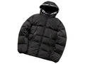 Moncler Logo-Hood Puffer Jacket – Black