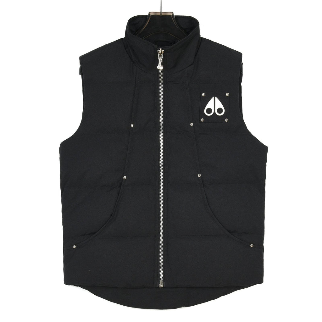 Moose Knuckles Hooded Bomber Jacket with Plush Trim