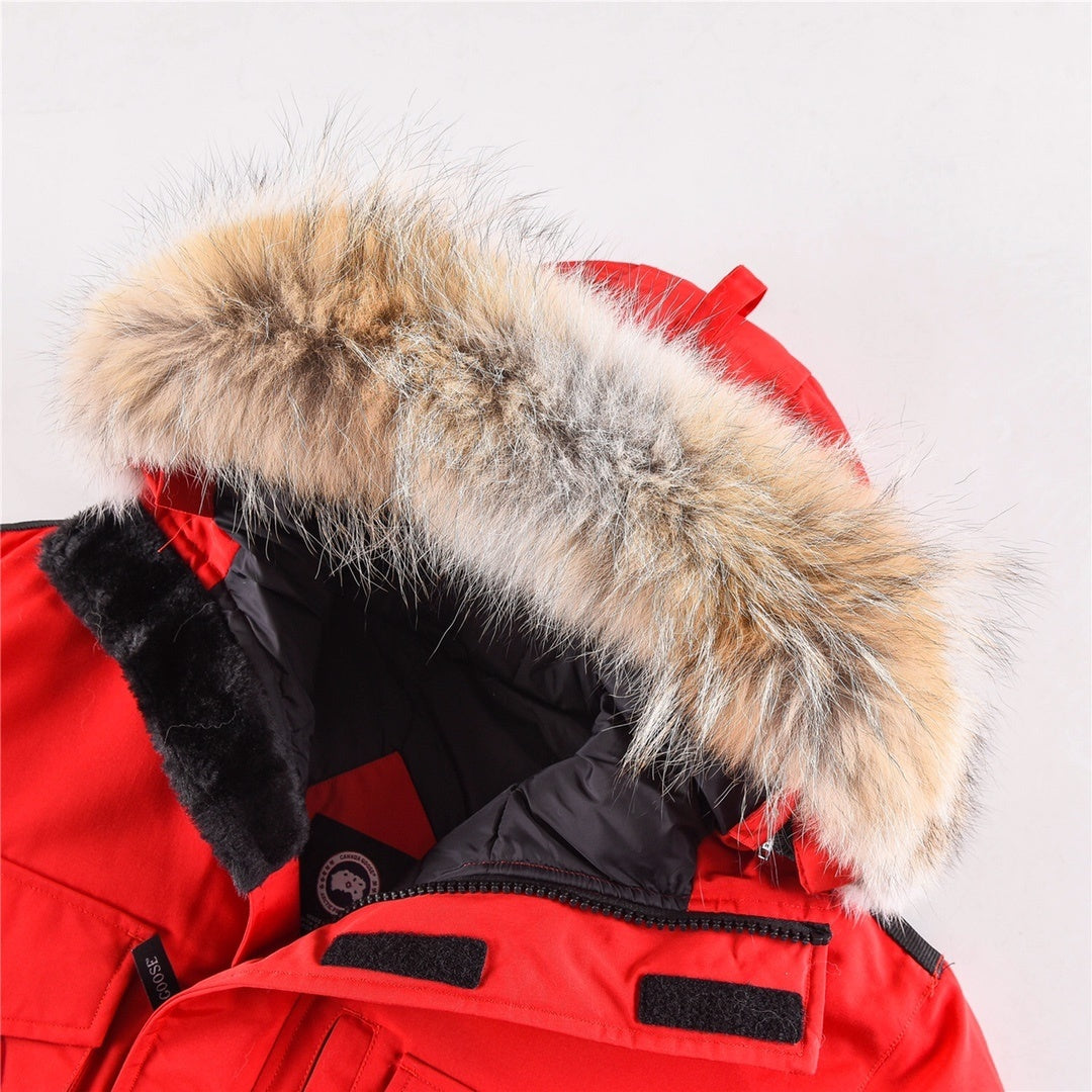 Canada Goose Expedition-Style Hooded Parka - Black